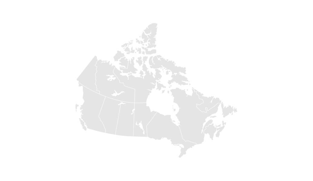 Carte du Canada